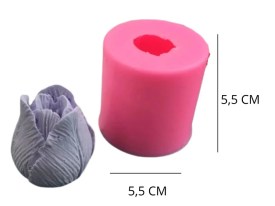 Molde silicona pimpollo grande